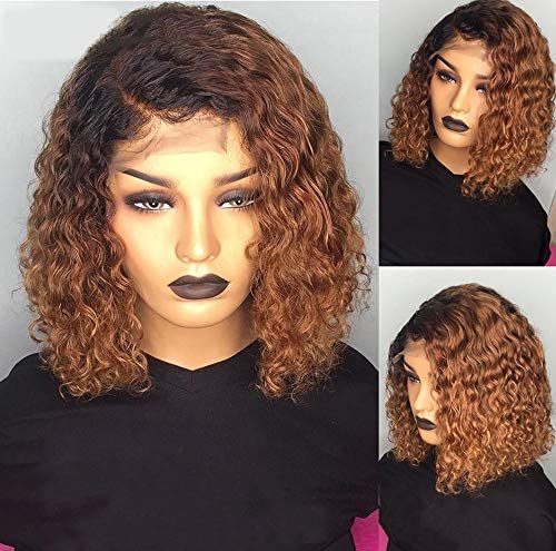 Stema 1B/30 Ombre T Part Lace Water Wave Bob Wig